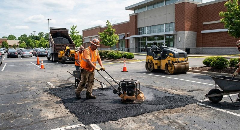 Asphalt Parking Lot Repair in Fort Smith, AR