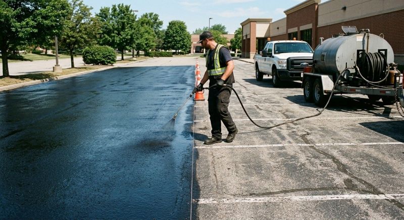 Asphalt Parking Lot Sealing in Miami Dade County, FL