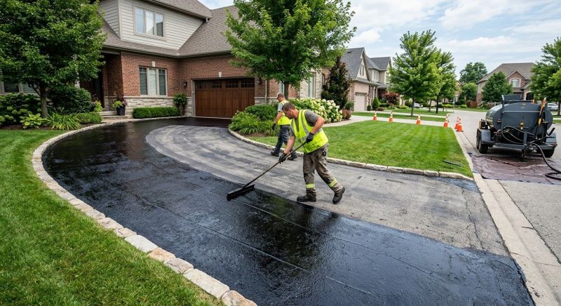 Asphalt Recoating in Greenville, SC