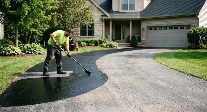 Asphalt Sealcoating in Grand Rapids, MI