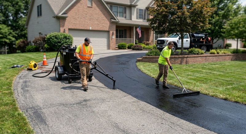 Blacktop Driveway Sealing in Fort Myers, FL