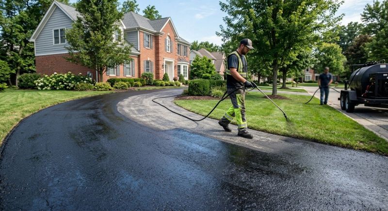 Blacktop Sealing in Columbus, OH