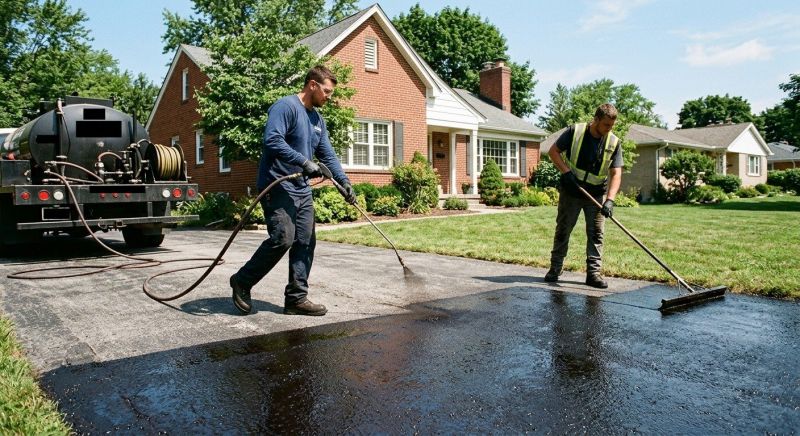 Blacktop Sealing in Grand Rapids, MI