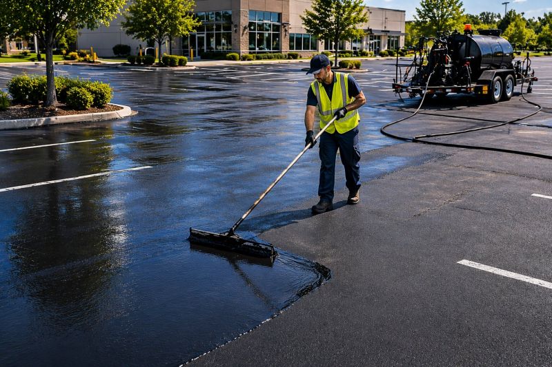 Commercial Parking Lot Sealing in Grand Rapids, MI
