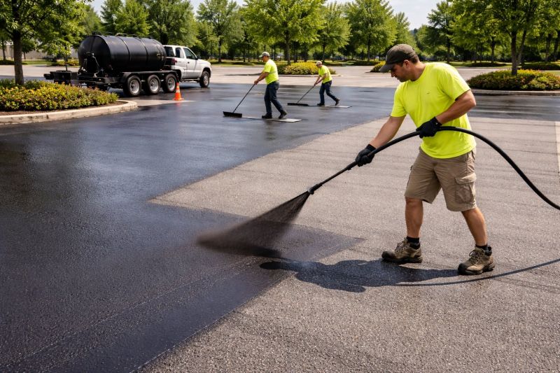 Commercial Parking Lot Sealing in Fort Collins, CO