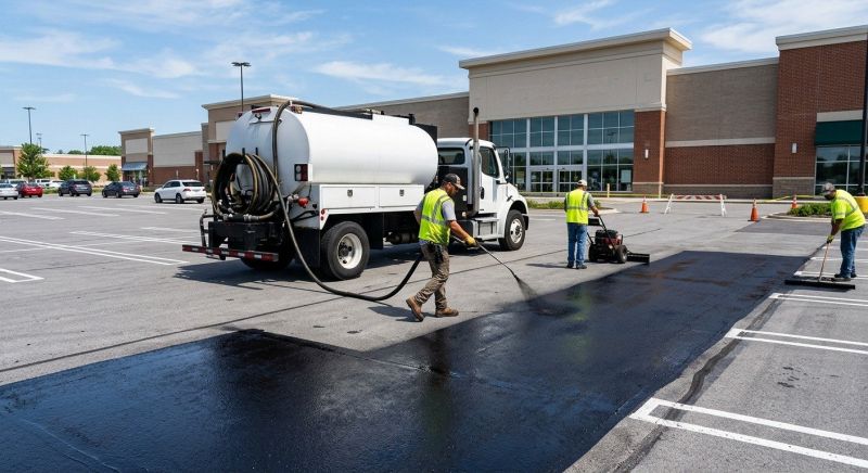 Commercial Parking Lot Sealing in Fort Collins, CO